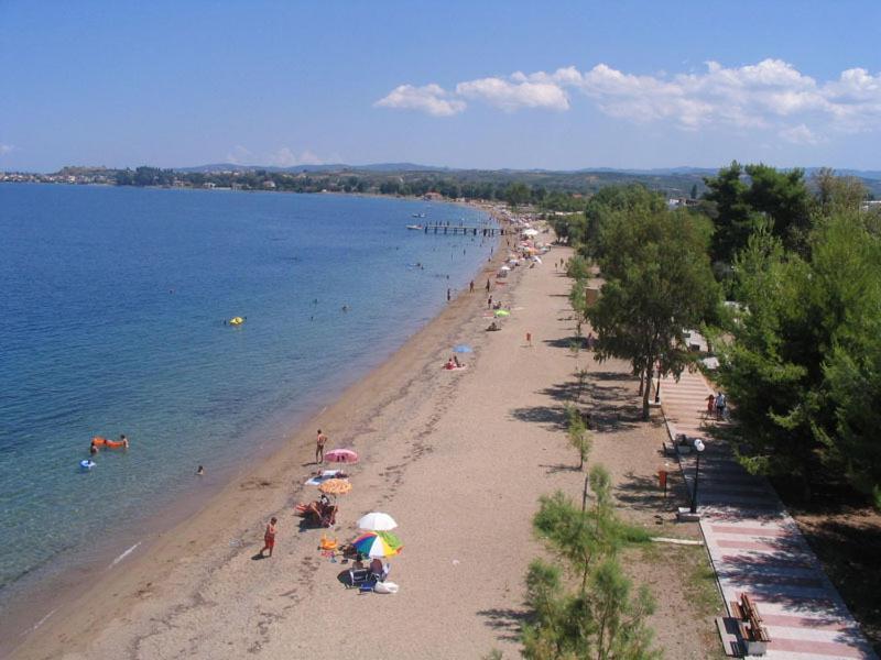 Kochili Apartments Neos Pirgos Bagian luar foto